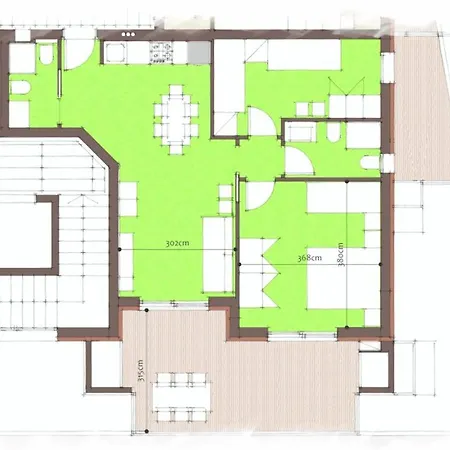 Spacious With Terrace Apartman *